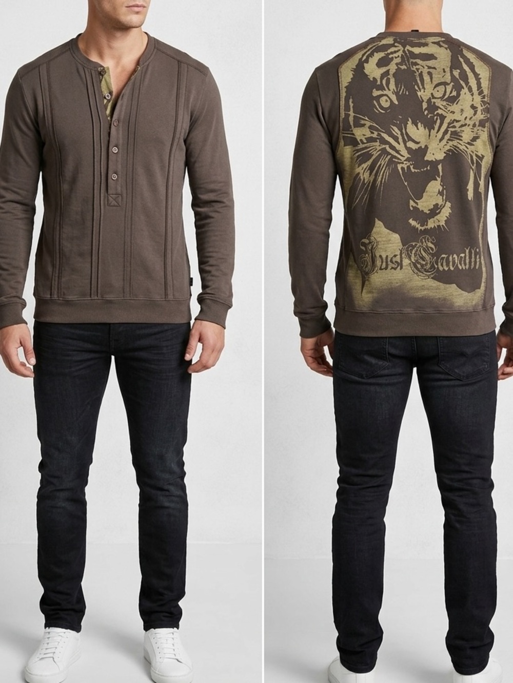 Just Cavalli - Tiger Back Top